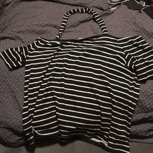 off the shoulder shirt
